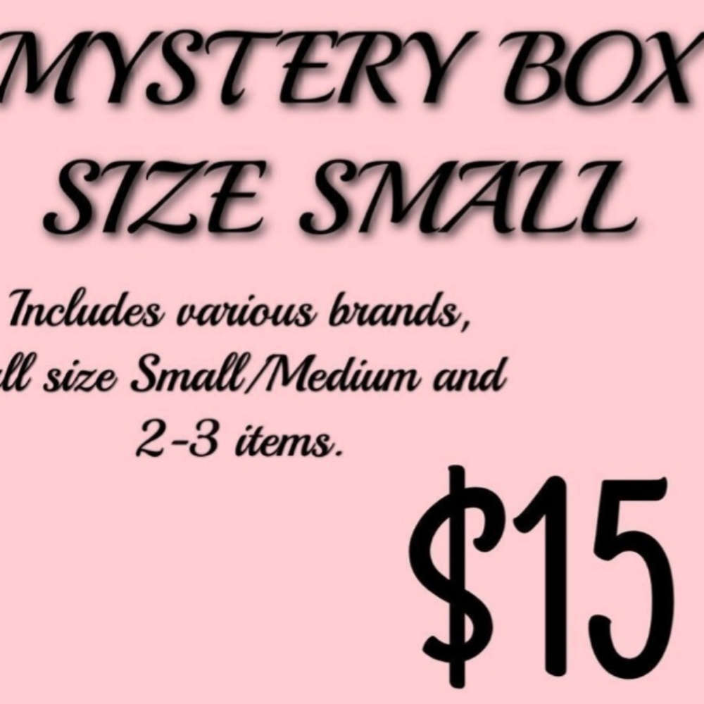 MYSTERY BOX??? Women's Size Small/Medium